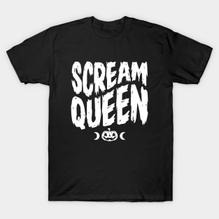 Scream Queen - Pumpkin - Halloween - Graphic T-Shirt